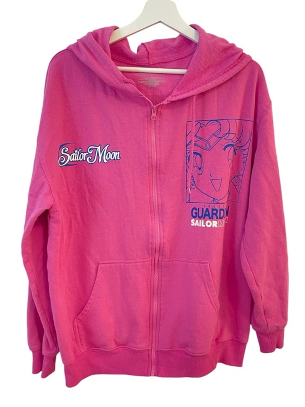 Sailor Moon Pink Zip Up Jacket